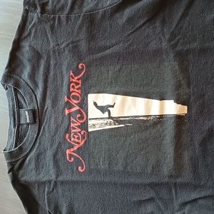 Only NY Black Tshirts SZ:M